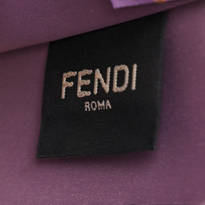 Fendi Satin Sequin Paillettes Shiny Nappa Mini Baguette 1997 Lilla 7 of 12