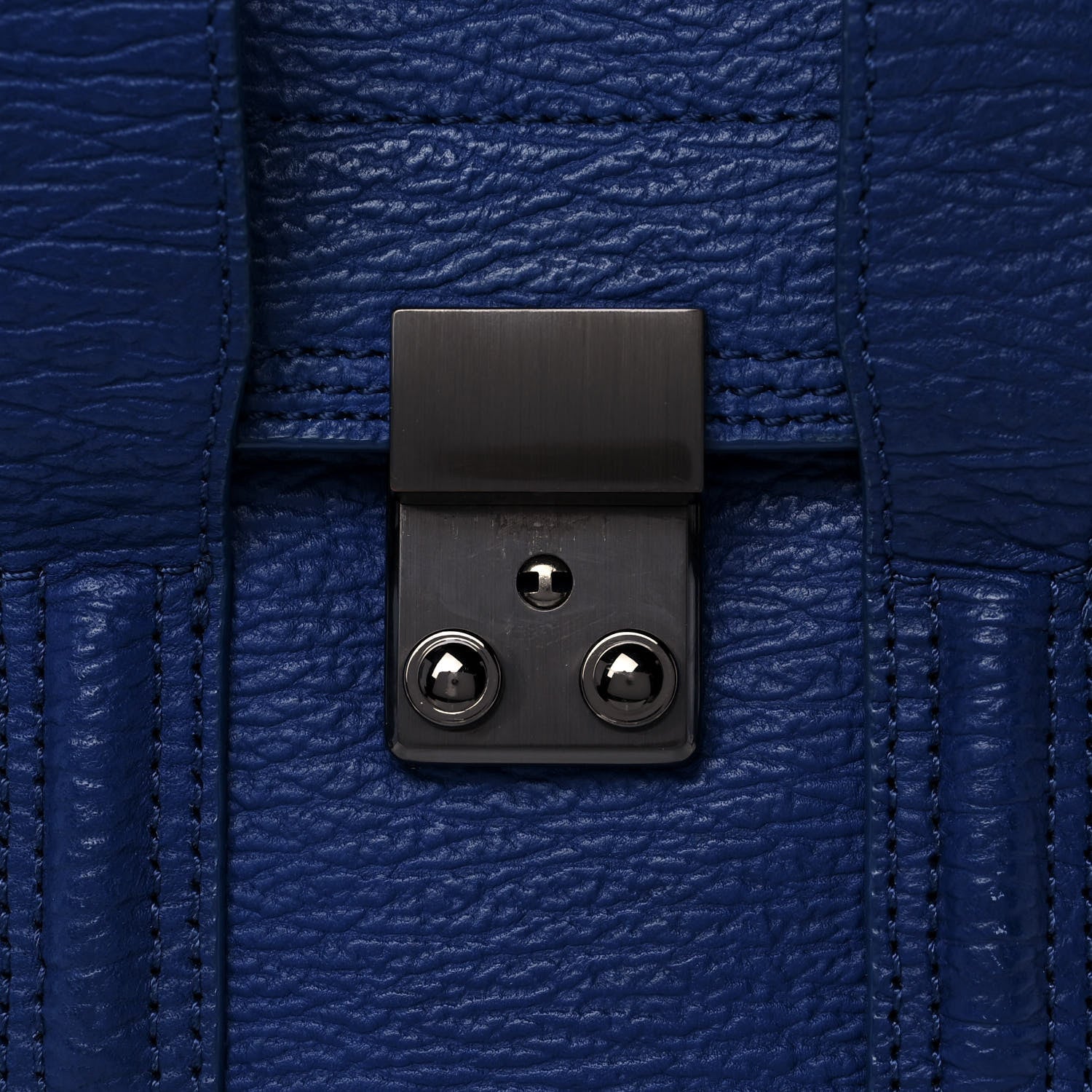 3.1 Phillip Lim Textured Calfskin Mini Pashli Satchel Cobalt 8 of 10