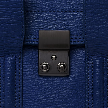 3.1 Phillip Lim Textured Calfskin Mini Pashli Satchel Cobalt 8 of 10