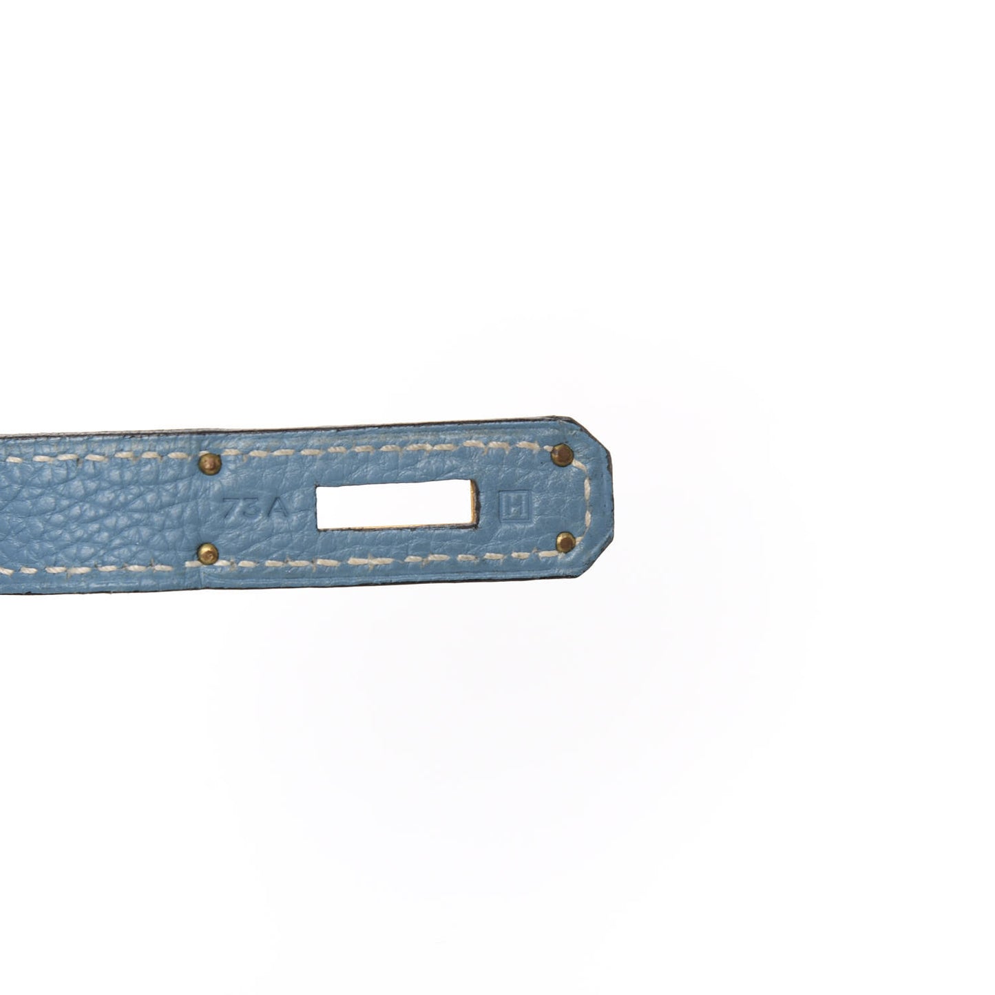 Taurillon Clemence Birkin 30 Blue Jean