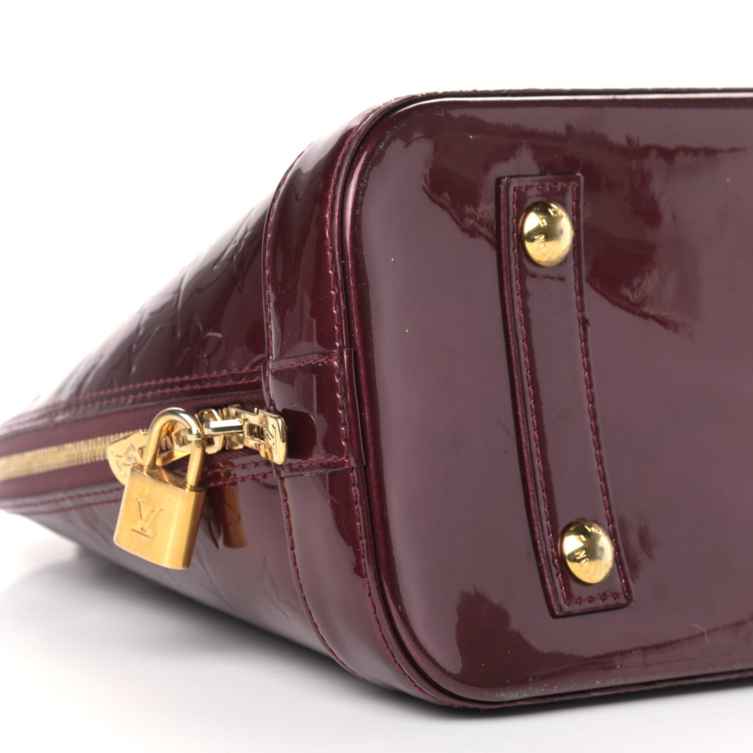 Louis Vuitton Vernis Alma PM Griotte 7 of 12