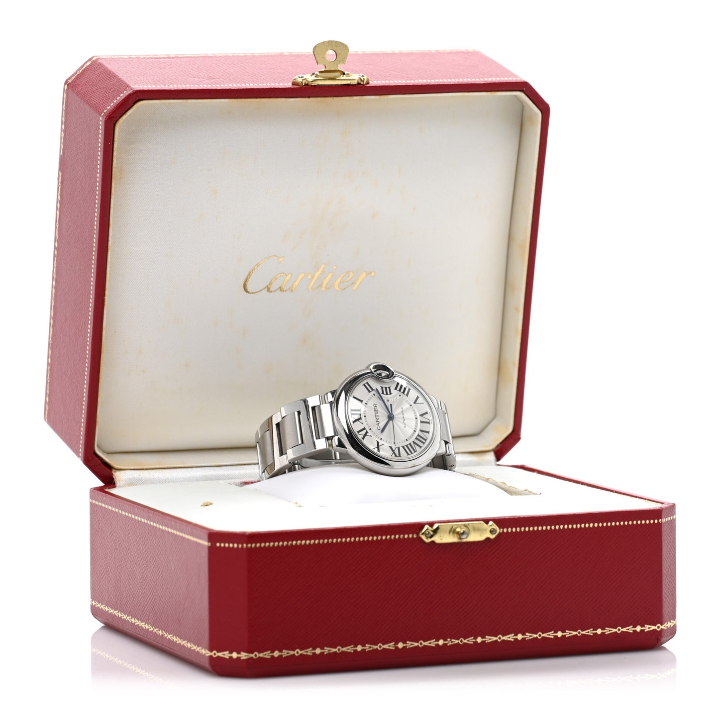 Stainless Steel 36mm Ballon Bleu De Cartier Automatic Watch