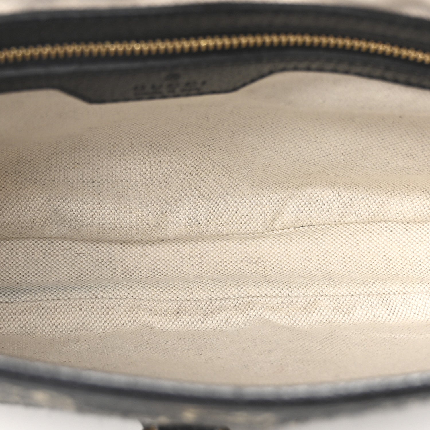 Gucci Jacquard Denim GG Monogram Small Jackie 1961 Hobo Black Ivory 5 of 10