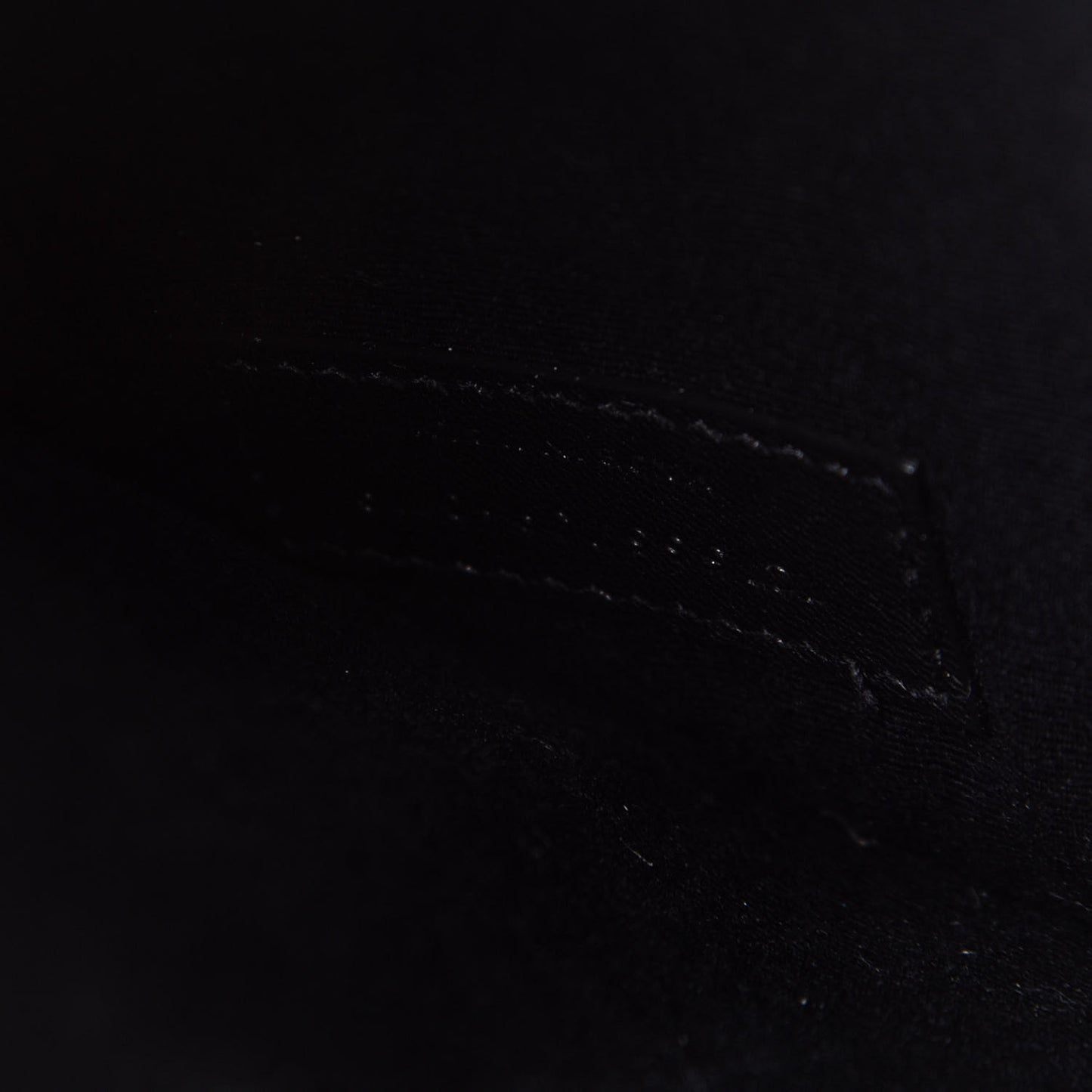 Calfskin Crocodile Embossed Uptown Monogram Clutch Black