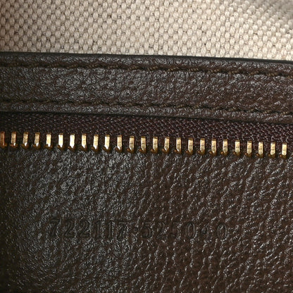 Gucci GG Supreme Monogram Textured Dollar Calfskin Web Studded Mini Ophidia Flap Shoulder Bag Beige Ebony New Acero 6 of 10