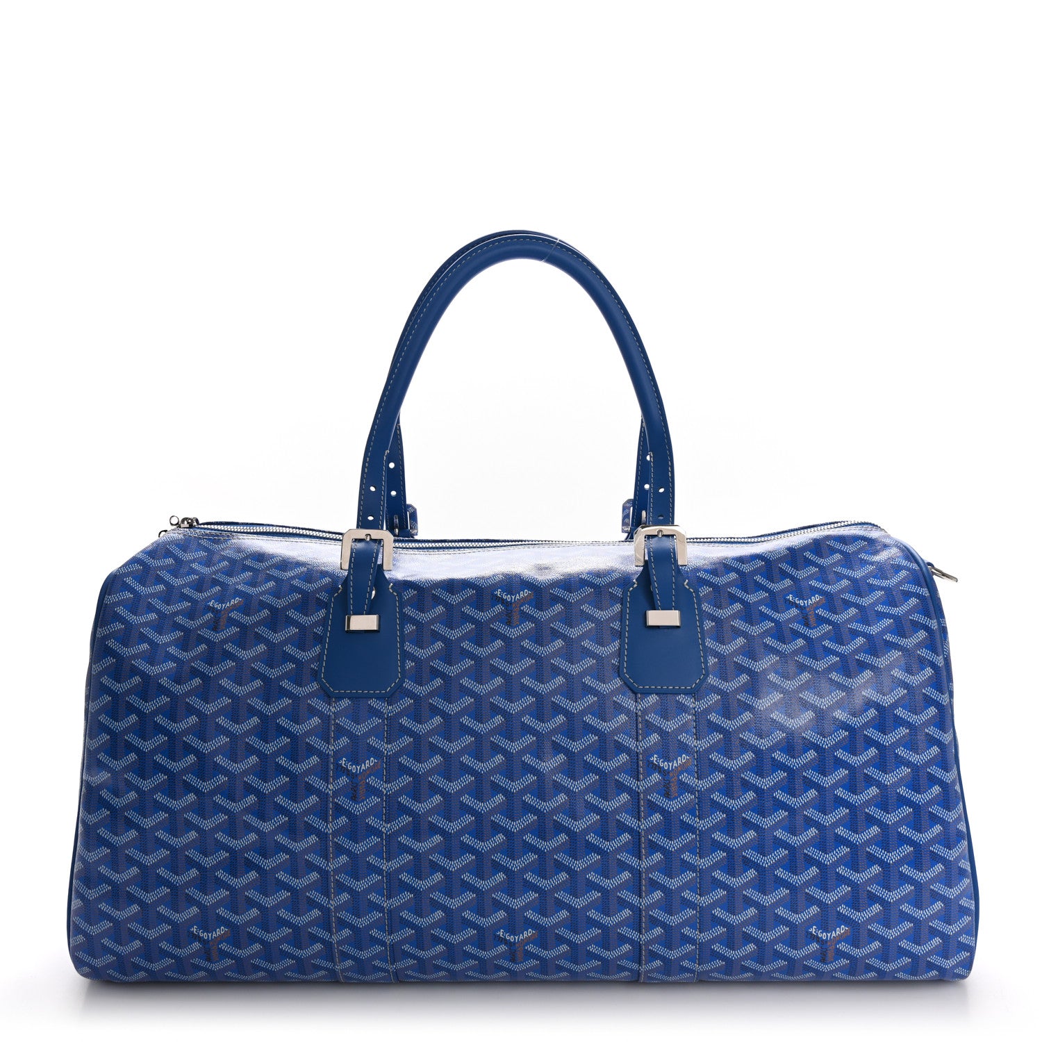 Goyard Goyardine Boston 50 Sky Blue 1 of 10