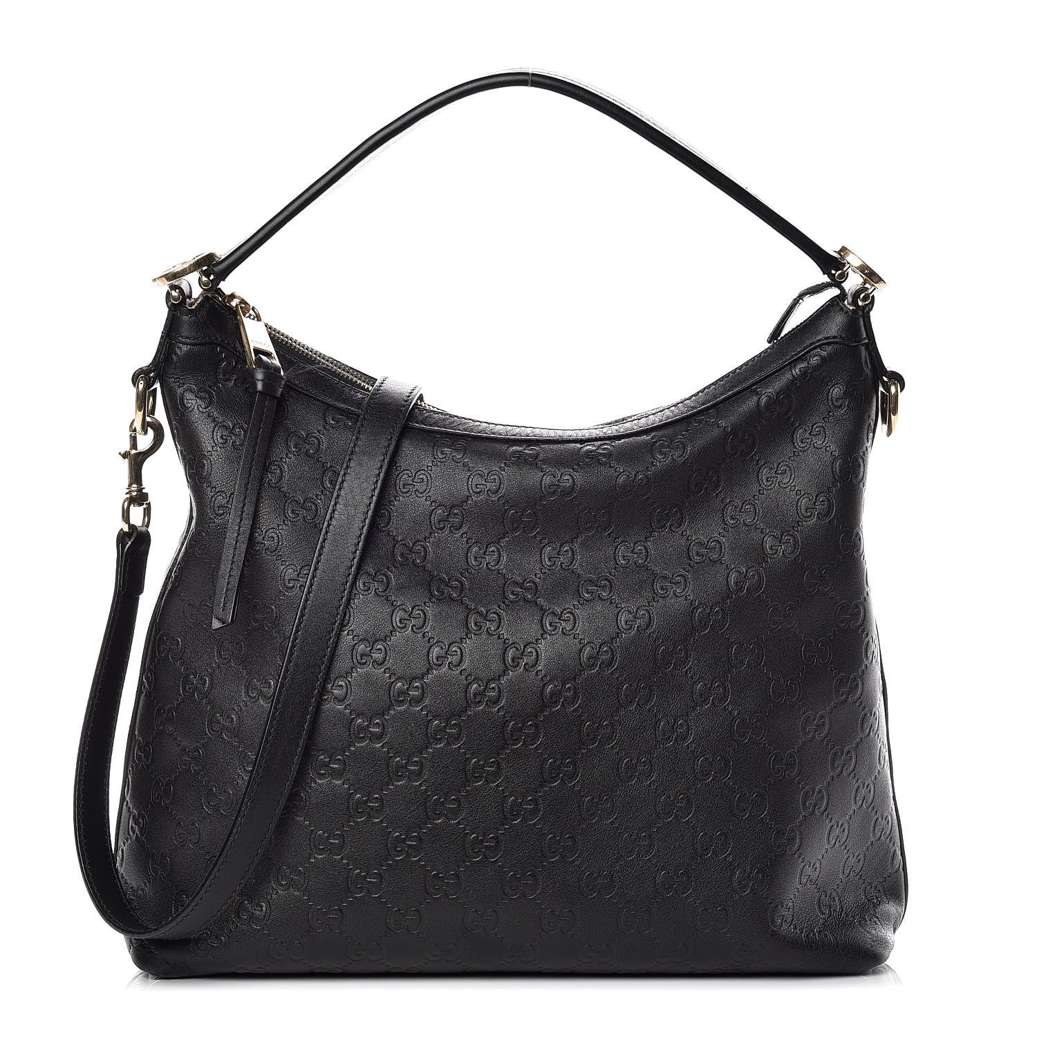Gucci Guccissima Small Miss GG Hobo Black 1 of 10