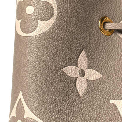 Louis Vuitton Empreinte Monogram Giant Neonoe MM Tourterelle Creme 10 of 10