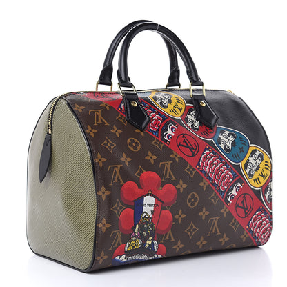 Louis Vuitton Monogram Kabuki Speedy 30 3 of 13
