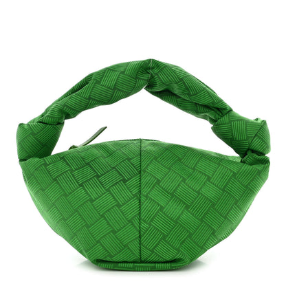 Bottega Veneta Jacquard Mini Double Knot Bag Green 1 of 9