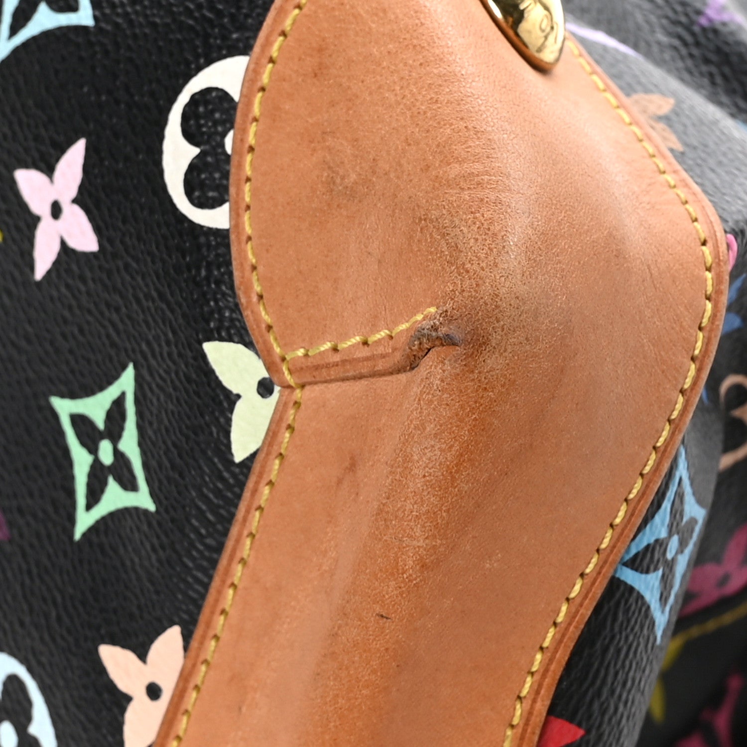 Louis Vuitton Monogram Multicolor Ursula Black 8 of 10