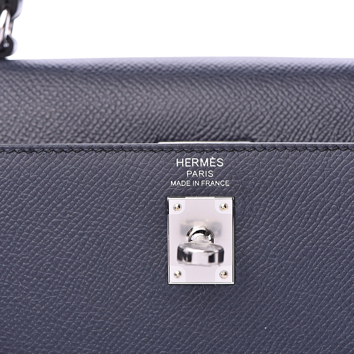 Hermes Epsom Kelly Sellier 25 Bleu Indigo 8 of 32