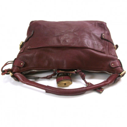 Chloe Leather Large Paddington Hobo Grenat 5 of 13