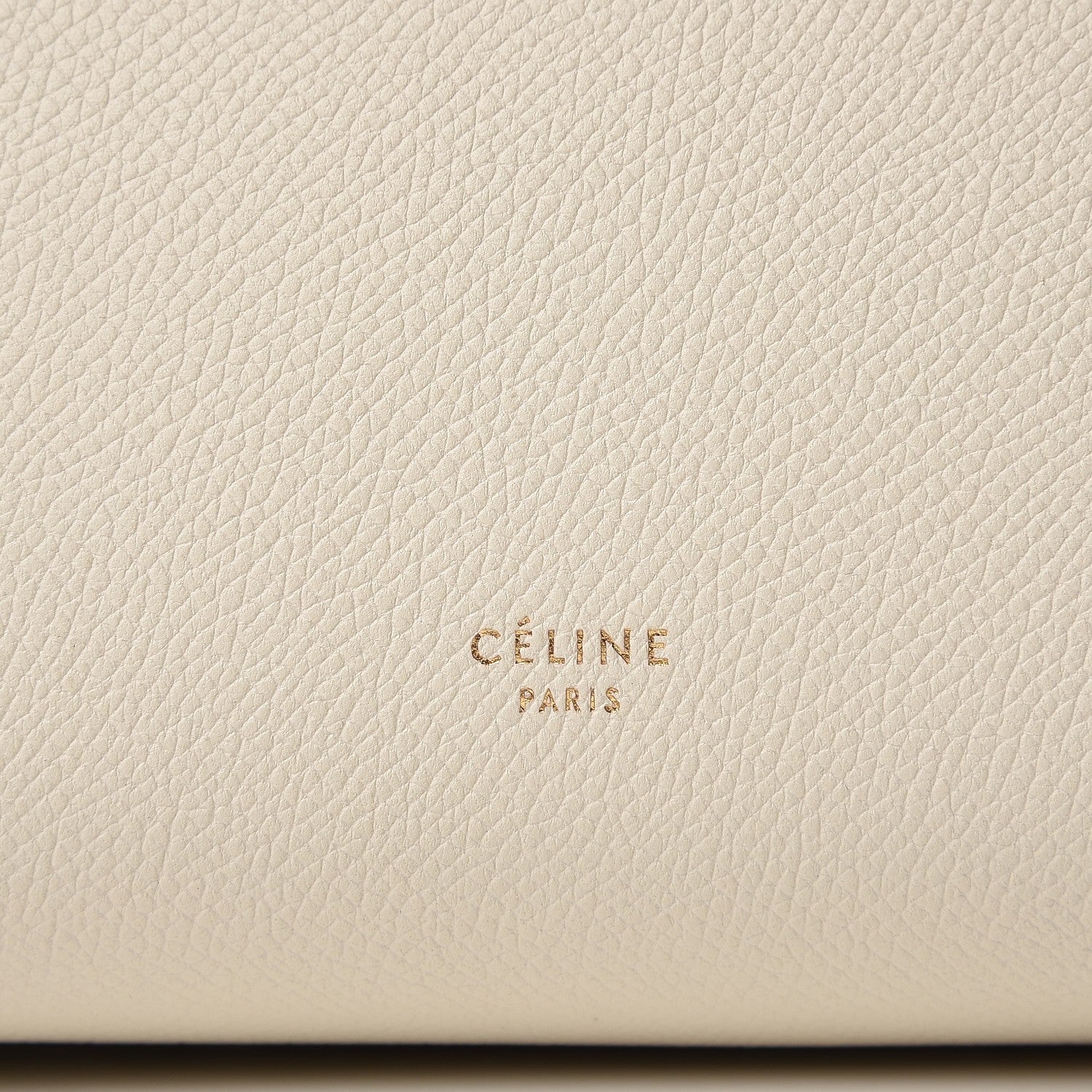 Celine Grained Calfskin Micro Belt Bag White 8 of 8