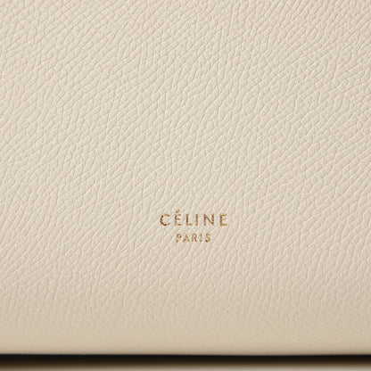 Celine Grained Calfskin Micro Belt Bag White 8 of 8