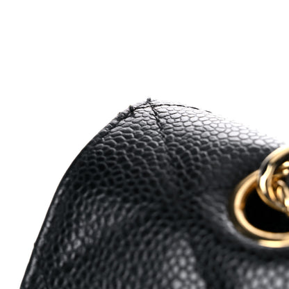 Chanel Caviar Quilted Maxi Double Flap Black 14 of 14