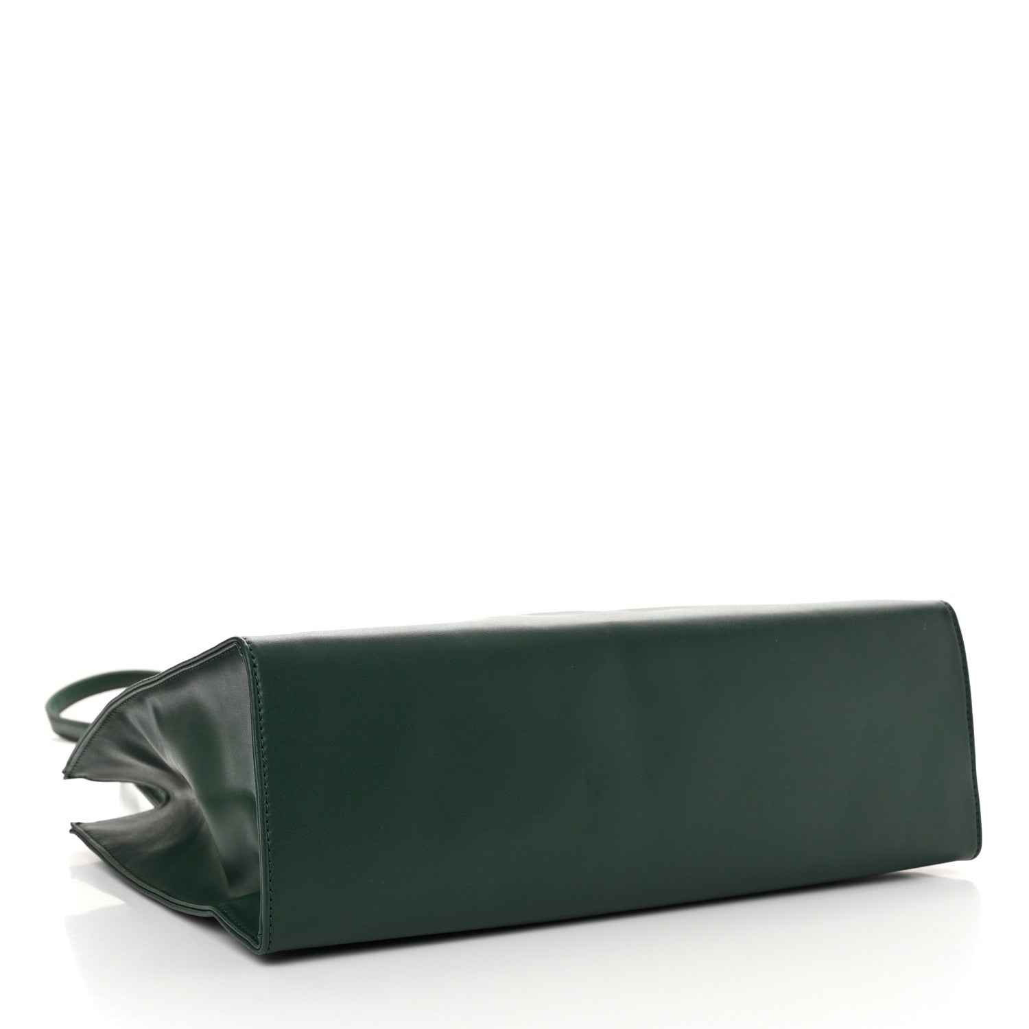 Telfar Vegan Leather Medium Shopping Bag Dark Olive 4 of 10