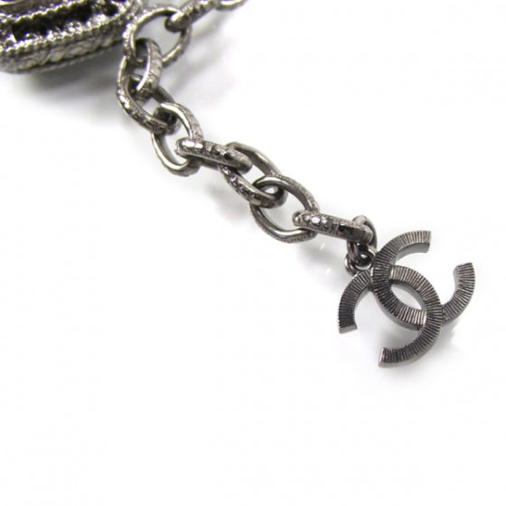 Chanel Layered Chain CC Necklace 5 of 5