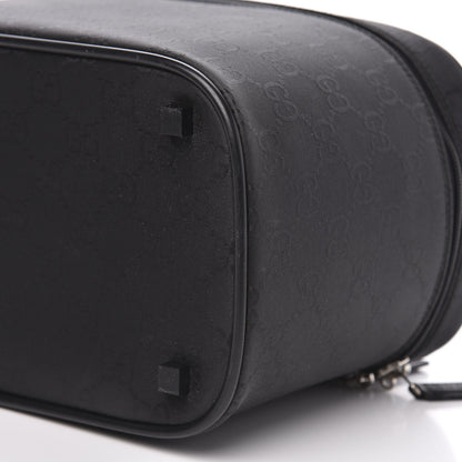 Gucci Nylon Monogram Vanity Cosmetic Case Black 9 of 12