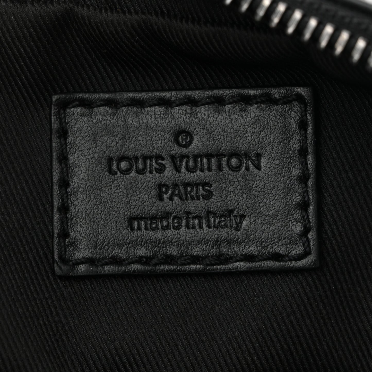 Calfskin Monogram Shadow Danube PM Black