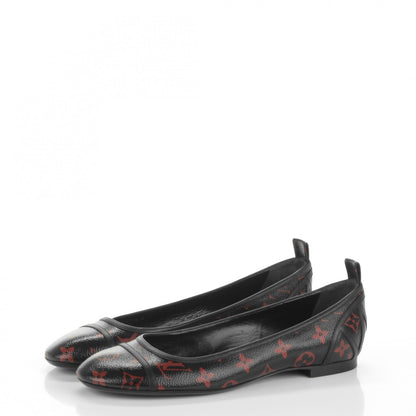 Louis Vuitton Monogram Infrarouge New Revival Ballerina Flats 41 3 of 8