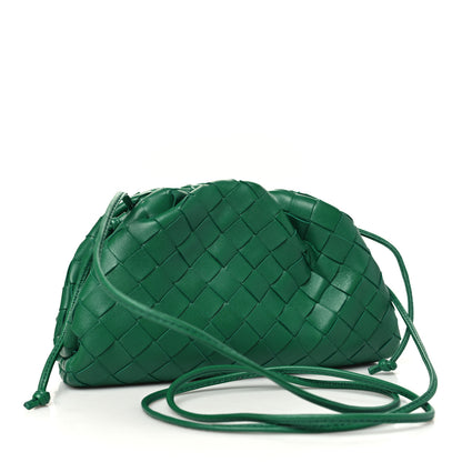 Bottega Veneta Nappa Intrecciato The Mini Pouch Racing Green 2 of 10