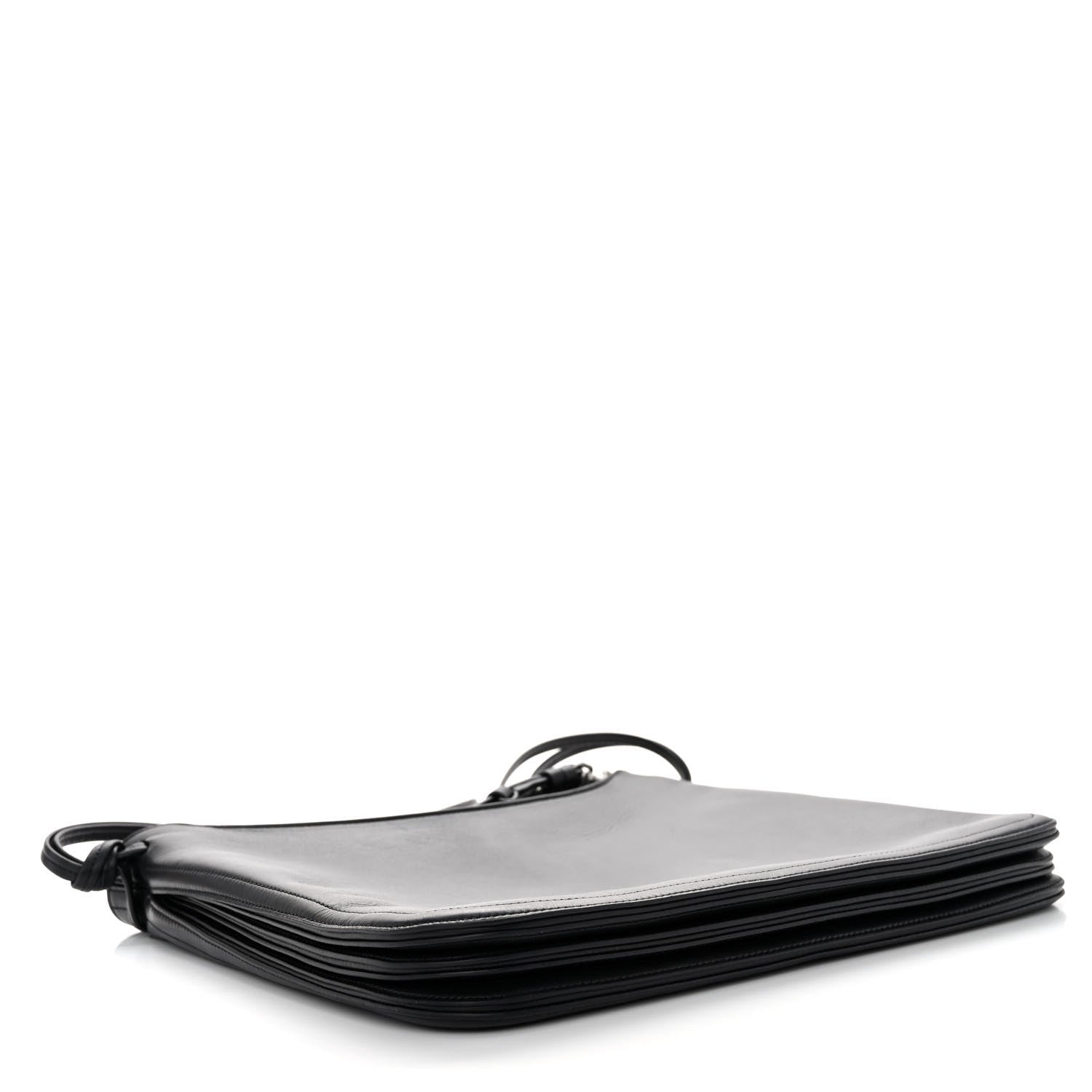 Phoebe Philo Calfskin Gig Bag Black 4 of 13