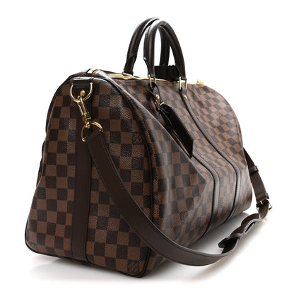 Louis Vuitton Damier Ebene Keepall Bandouliere 45 2 of 9
