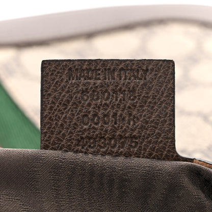 Gucci X BALENCIAGA BB Supreme Monogram Calfskin Web Small Jackie 1961 Hobo Beige Ebony 7 of 10