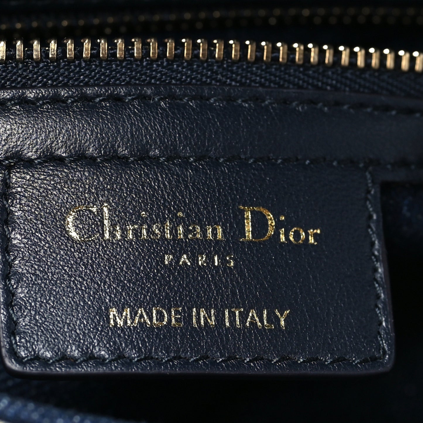 Denim Brocart Embroidered Saddle Bag Blue