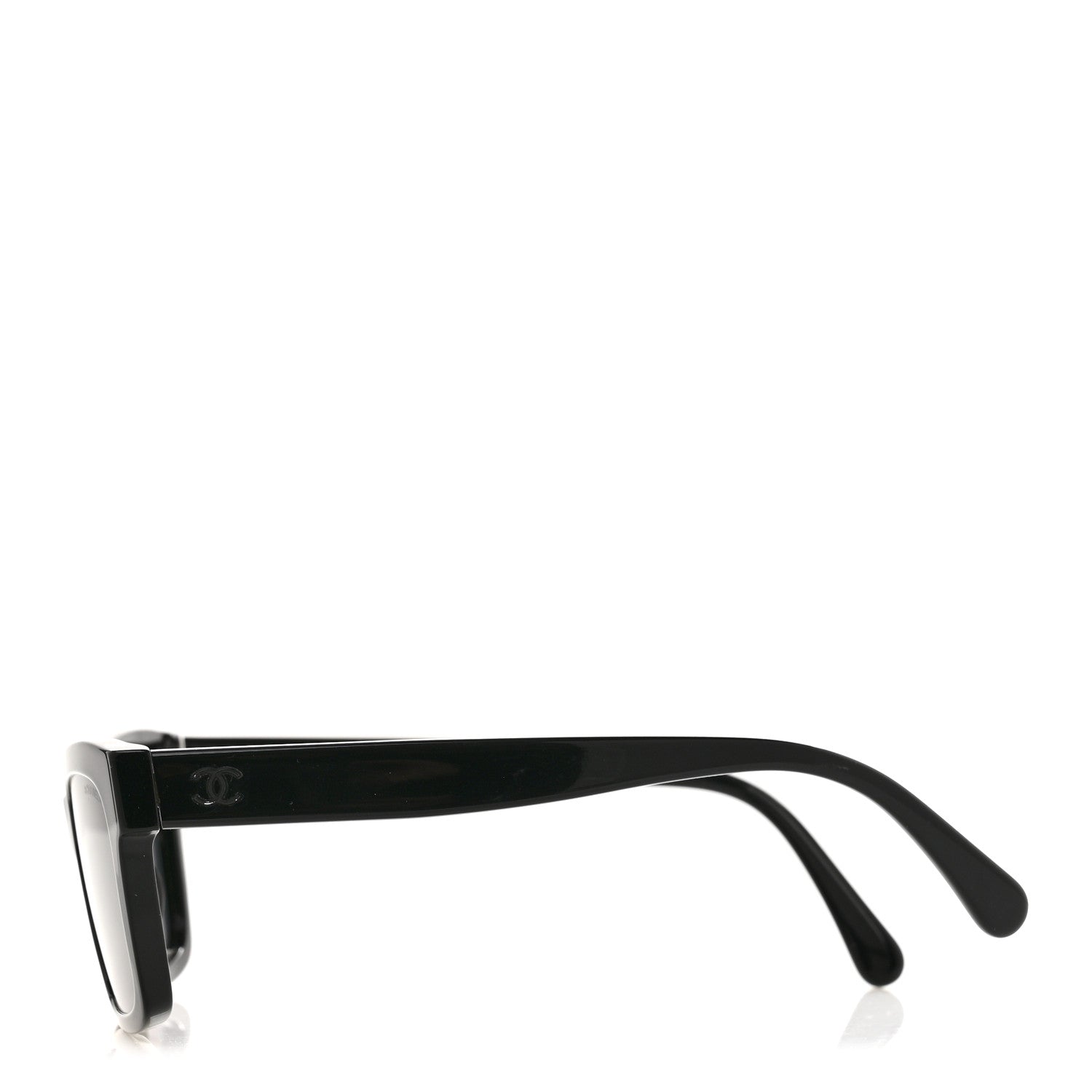 Chanel Acetate Square Sunglasses 5417 Black 3 of 7
