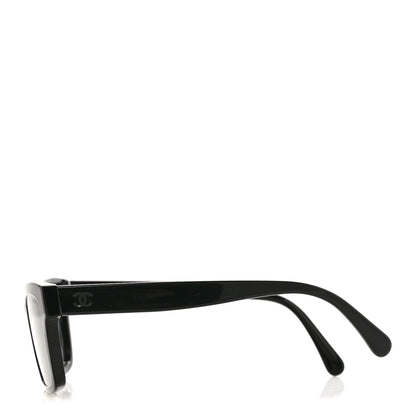Chanel Acetate Square Sunglasses 5417 Black 3 of 7