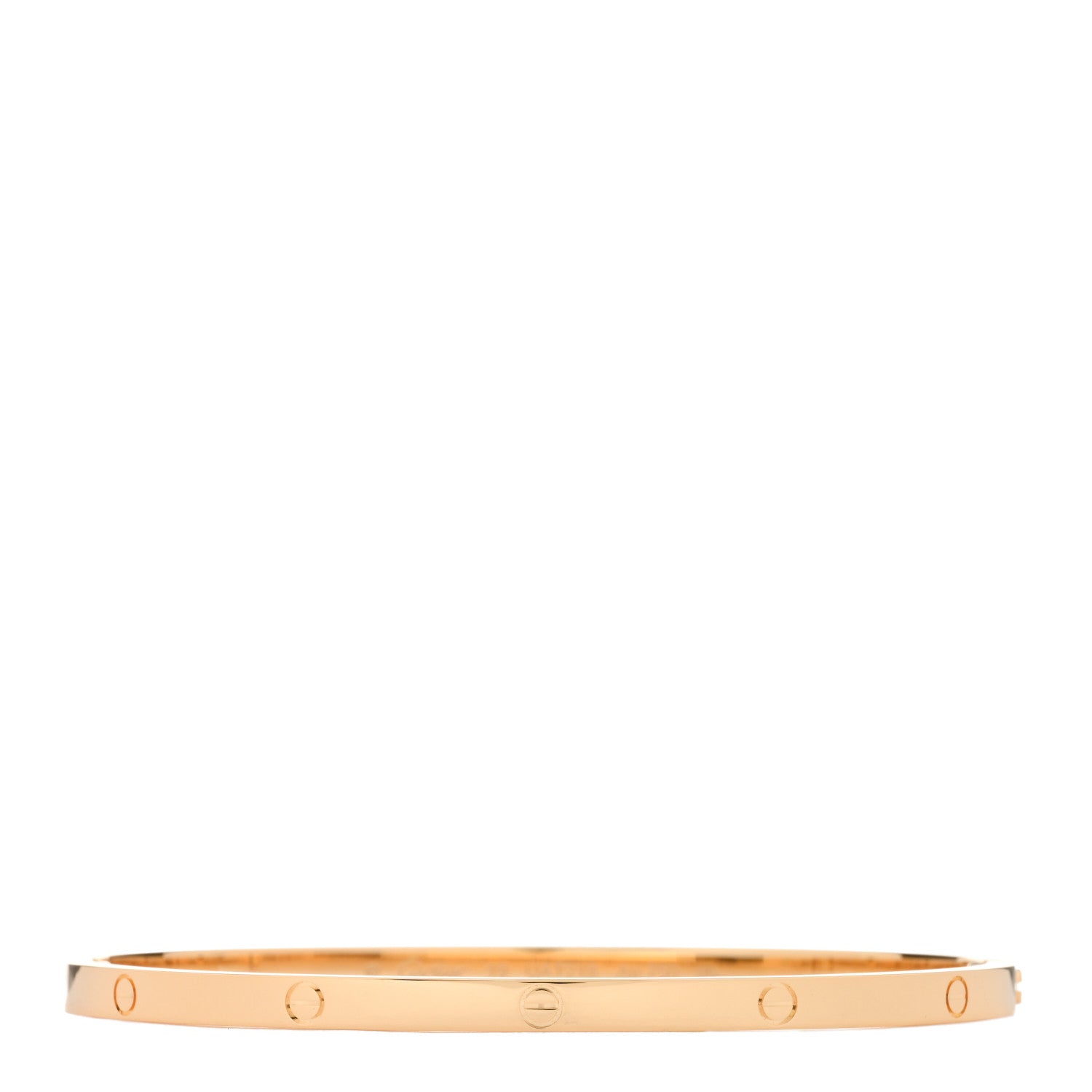 Cartier 18K Yellow Gold Small LOVE Bracelet 19 1 of 5