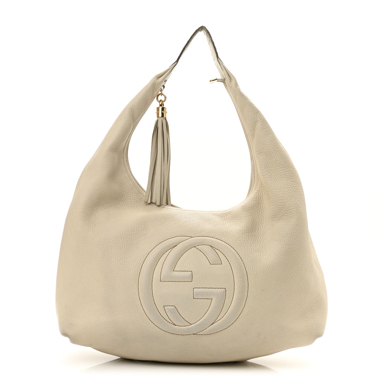 Cellarius Calfskin Soho Hobo Mystic White