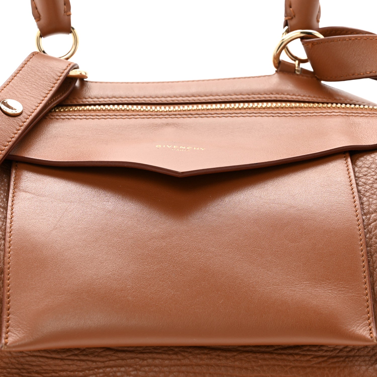 Givenchy Calfskin Small Sway Cognac 1814261 – FASHIONPHILE