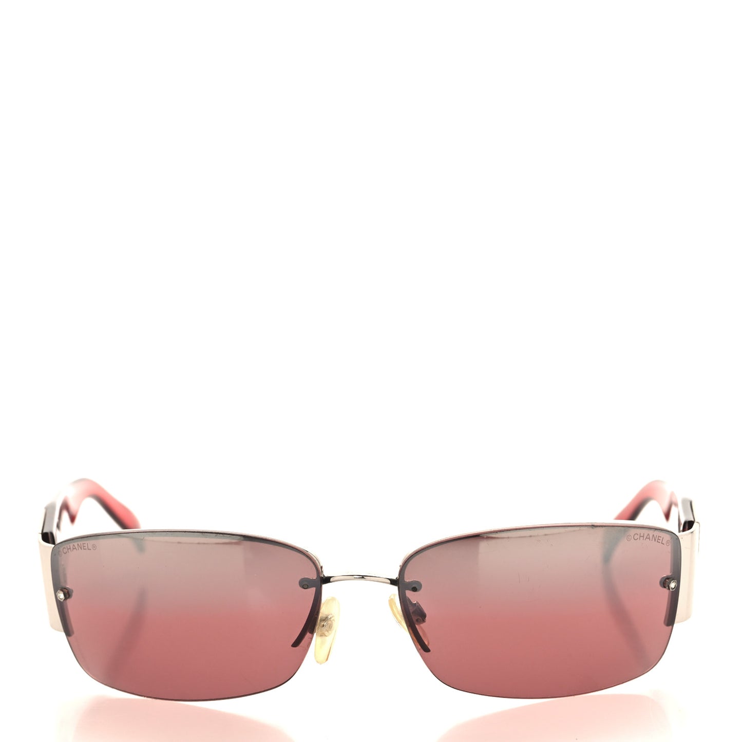 Crystal CC Sunglasses 4117-B Red