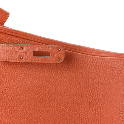 Hermes Togo BIRKIN 30 Orange 7 of 10
