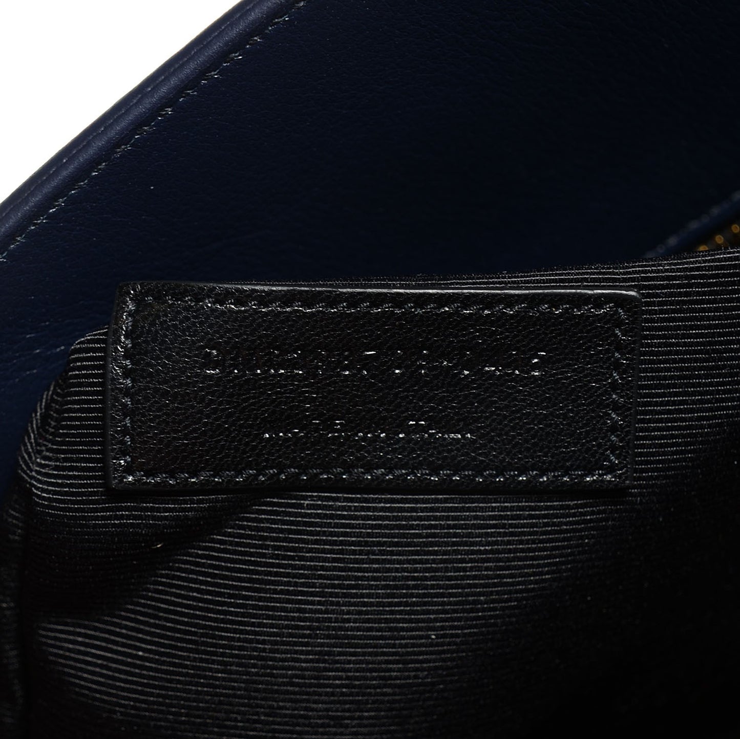 Calfskin Small Sac De Jour Navy