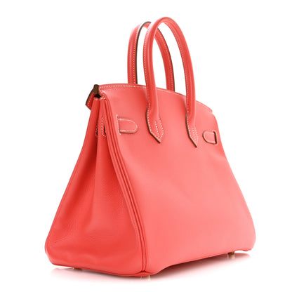 Hermes Epsom Candy Birkin 30 Rose Jaipur Gold 3 of 10