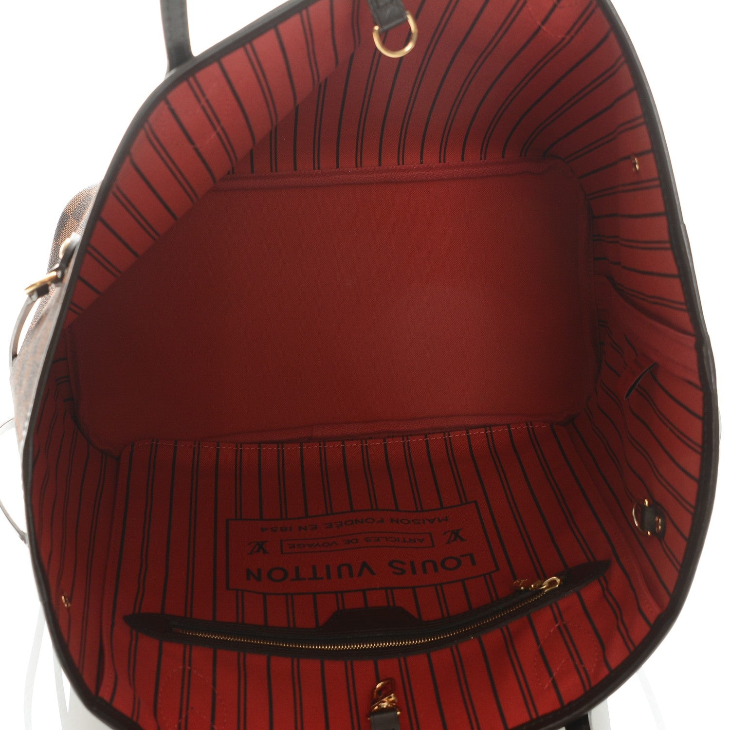 Louis Vuitton Damier Ebene Neo Neverfull MM 5 of 9