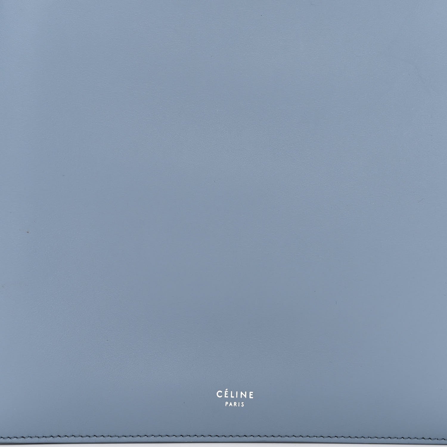 Celine Smooth Calfskin Mini Clasp Bag Medium Blue 8 of 10