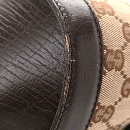 Gucci Monogram Bamboo Bullet Bag Dark Brown 12 of 14