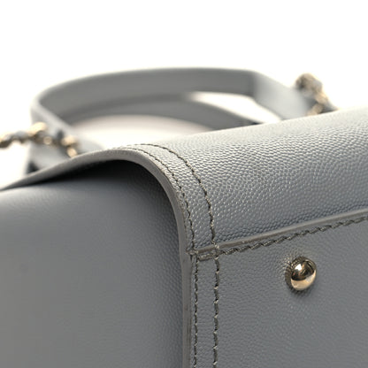 Chanel Caviar Studded Small Deauville Tote Grey 11 of 14