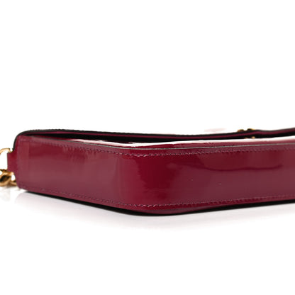 Louis Vuitton Vernis Felicie Chain Wallet Magenta 8 of 12