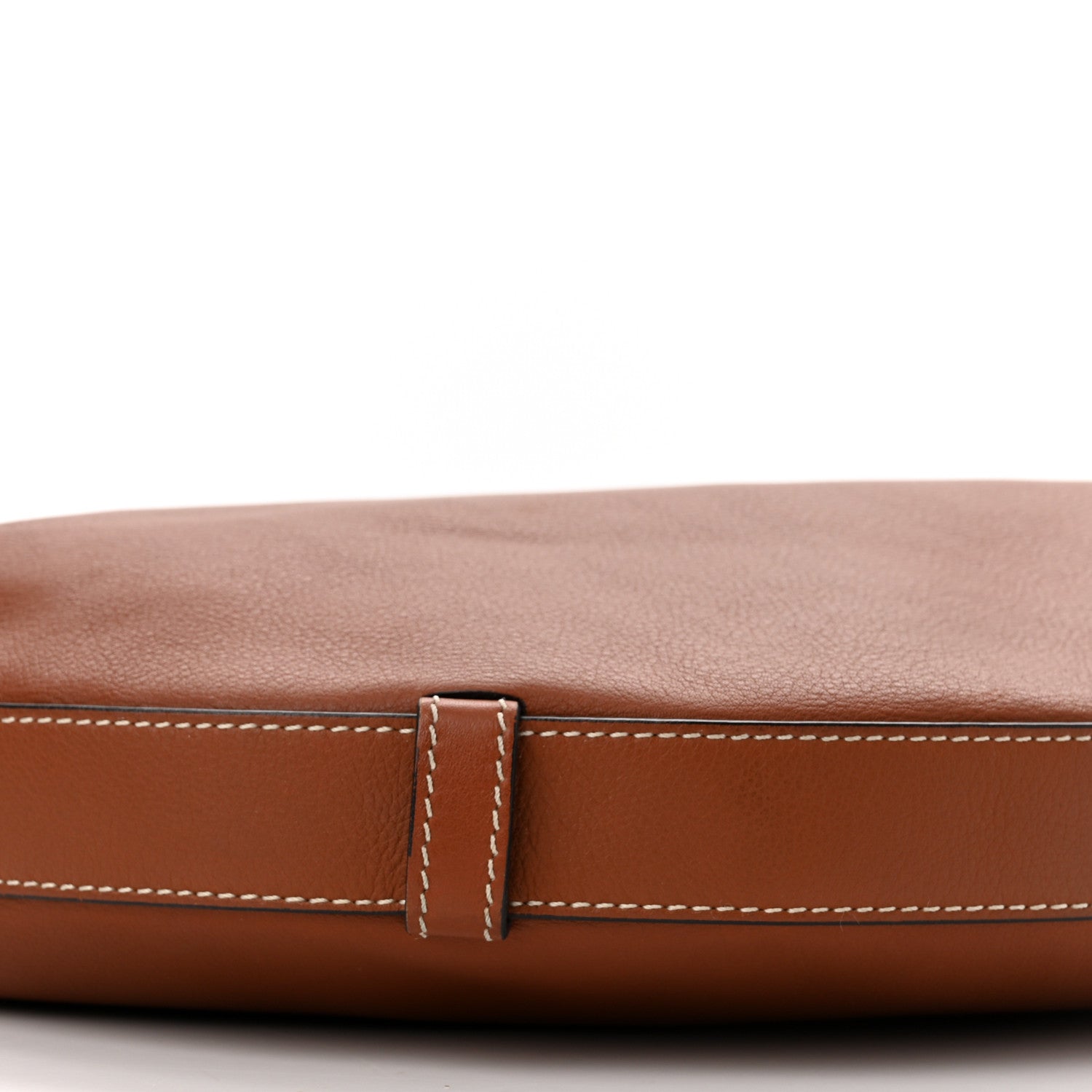 Celine Supple Calfskin Medium Strap Leandre Shoulder Bag Brown 9 of 10