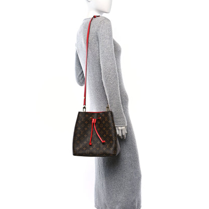 Louis Vuitton Monogram Neonoe MM Coquelicot 2 of 9