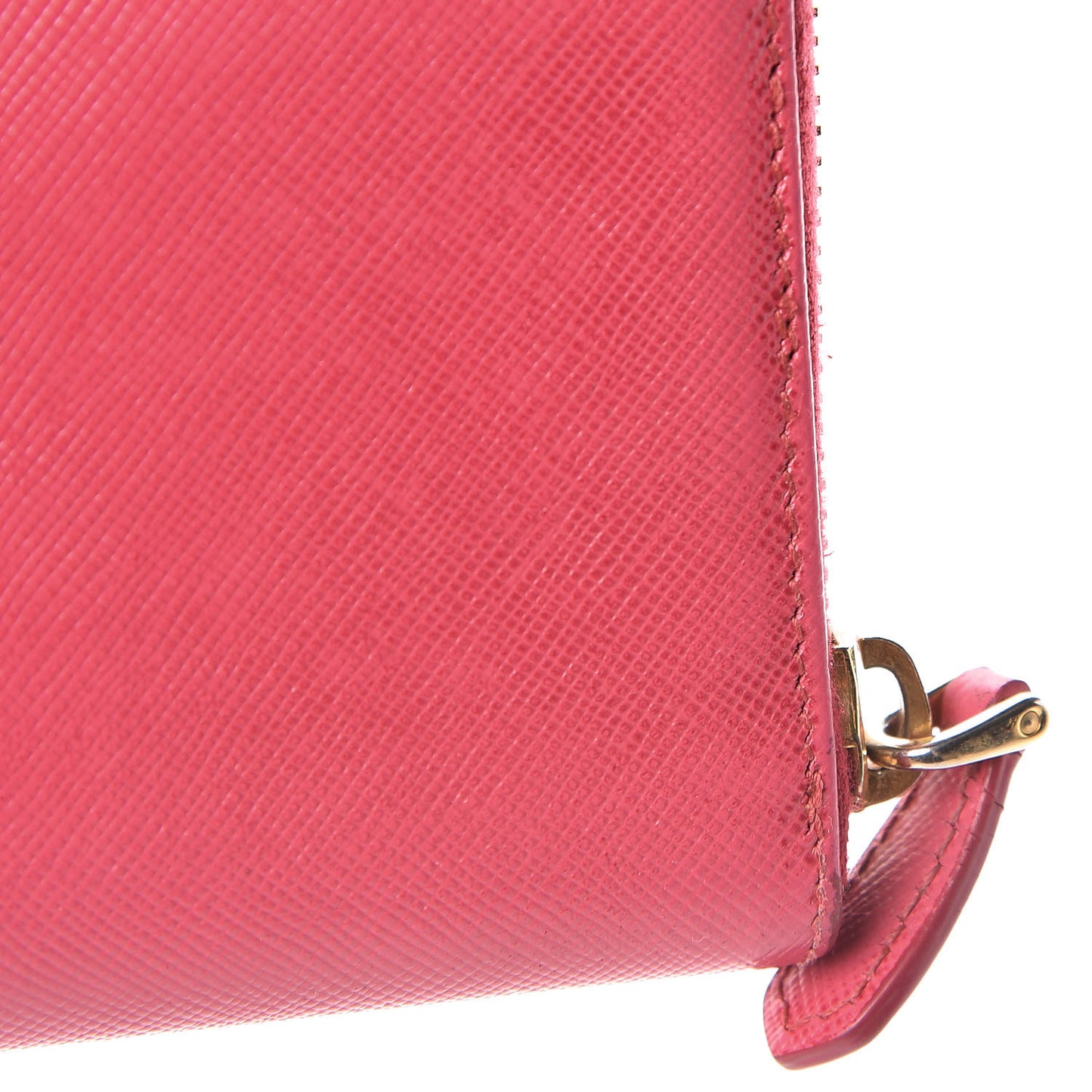 Saffiano Zip Around Wallet Peonia