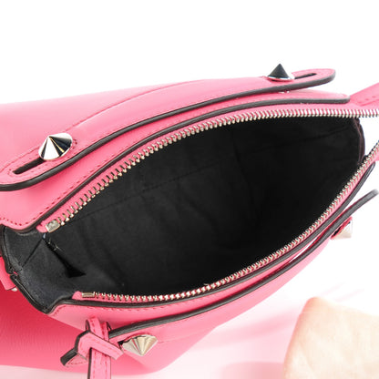 Fendi Vitello Dolce Mini By The Way Boston Bag Pink 5 of 7