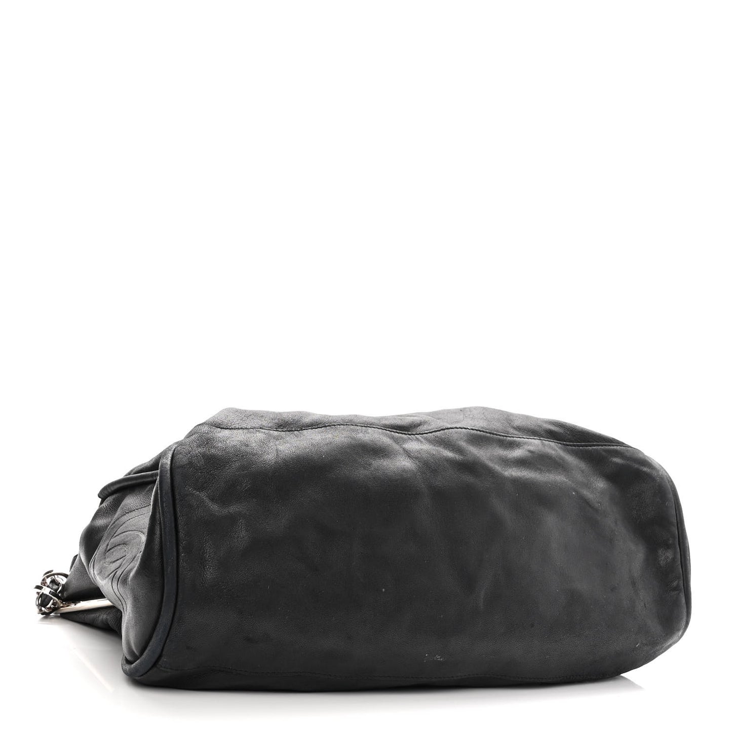 Lambskin Large Ultimate Soft Tote Black