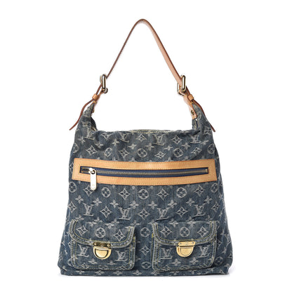 Louis Vuitton Denim Baggy GM Blue 1 of 11